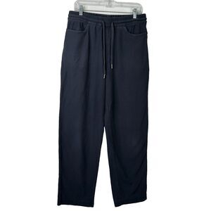 Athleta Womens Pants Farallon Organic Cotton Straight Leg Medium Tall